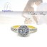 แหวนทอง แหวนเพชร  แหวนแต่งงาน แหวนหมั้น - R1295DG-18K